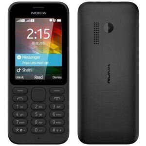 Nokia 215 Black Unlocked - Refurbished Pristine
