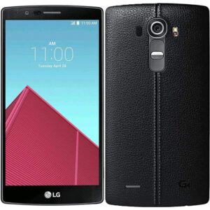 LG G4 32GB Black Leather Unlocked - Refurbished Pristine